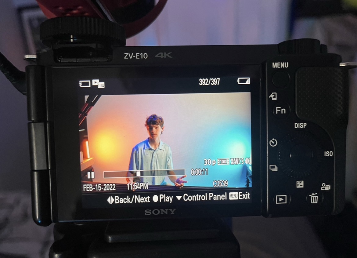 Camera screen from London's 2023 media-building chapter